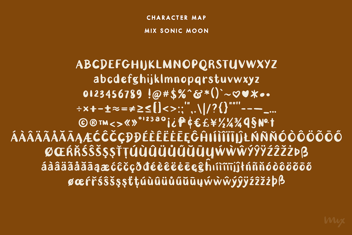 Sonic Moon — A Halloween Font Duo, a Sans Serif Font by Mix Fonts (Photo 2 of 7)