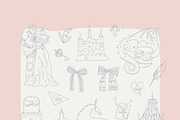 Castlecore: medieval fantasy, a Decorative Illustration by Cute Atelier (Thumbnail 3 of 12)
