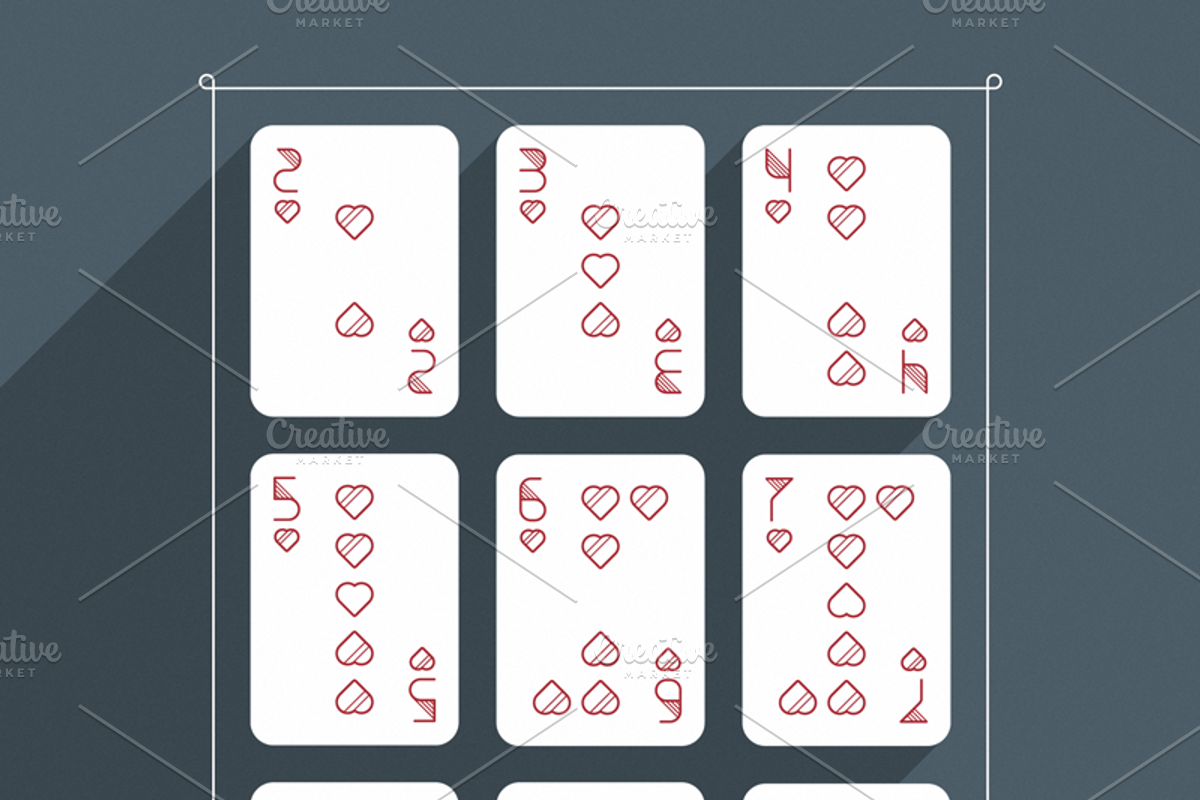 Playing Cards Set *50, a Graphic by Offshore Shop (Photo 7 of 10)