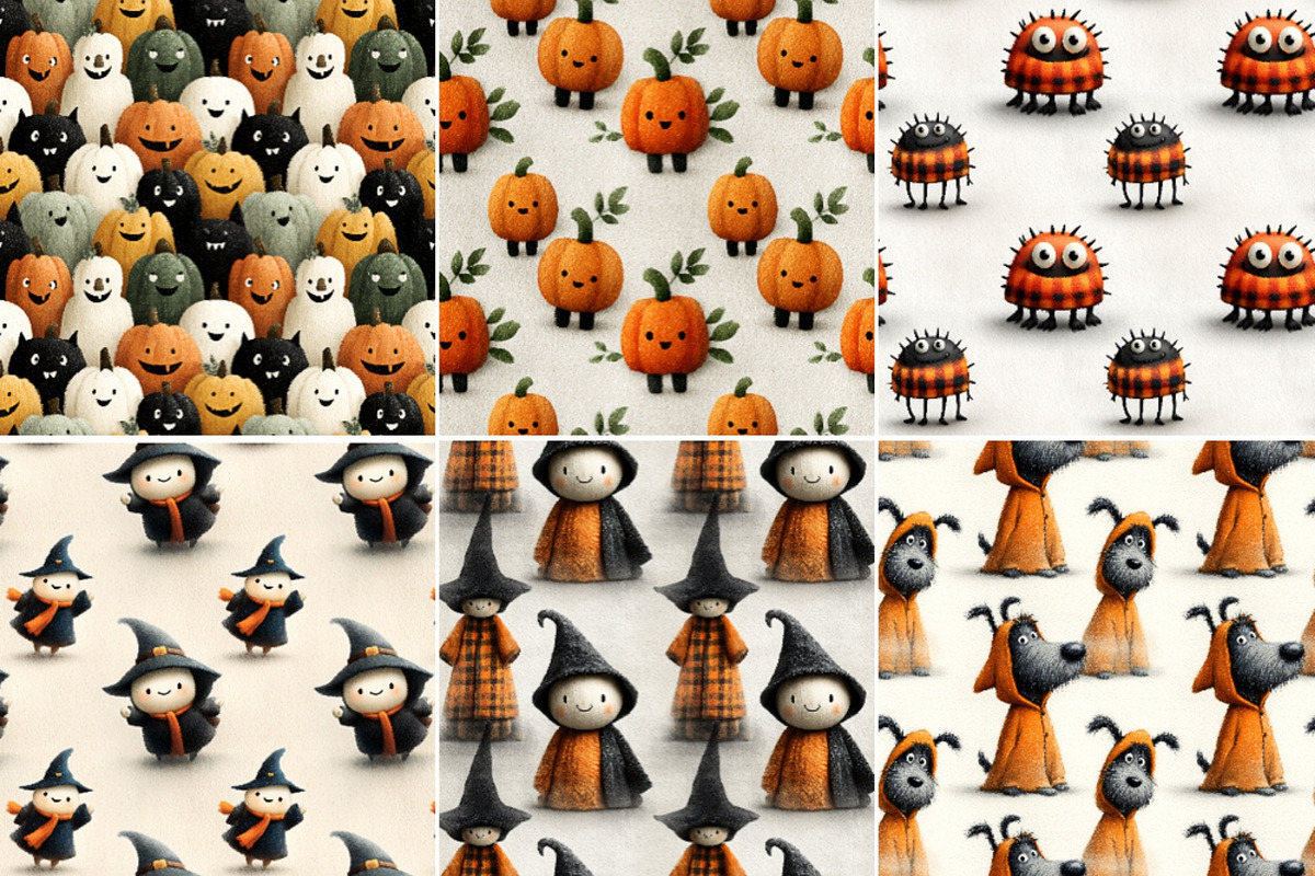 Spooky Halloween Clipart Bundle, a Seasonal Illustration by Nicole Branger Art (Photo 13 of 22)