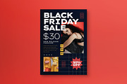 Black Friday Sale Flyer, a Flyer Template by Tokosatsu (Thumbnail 3 of 3)