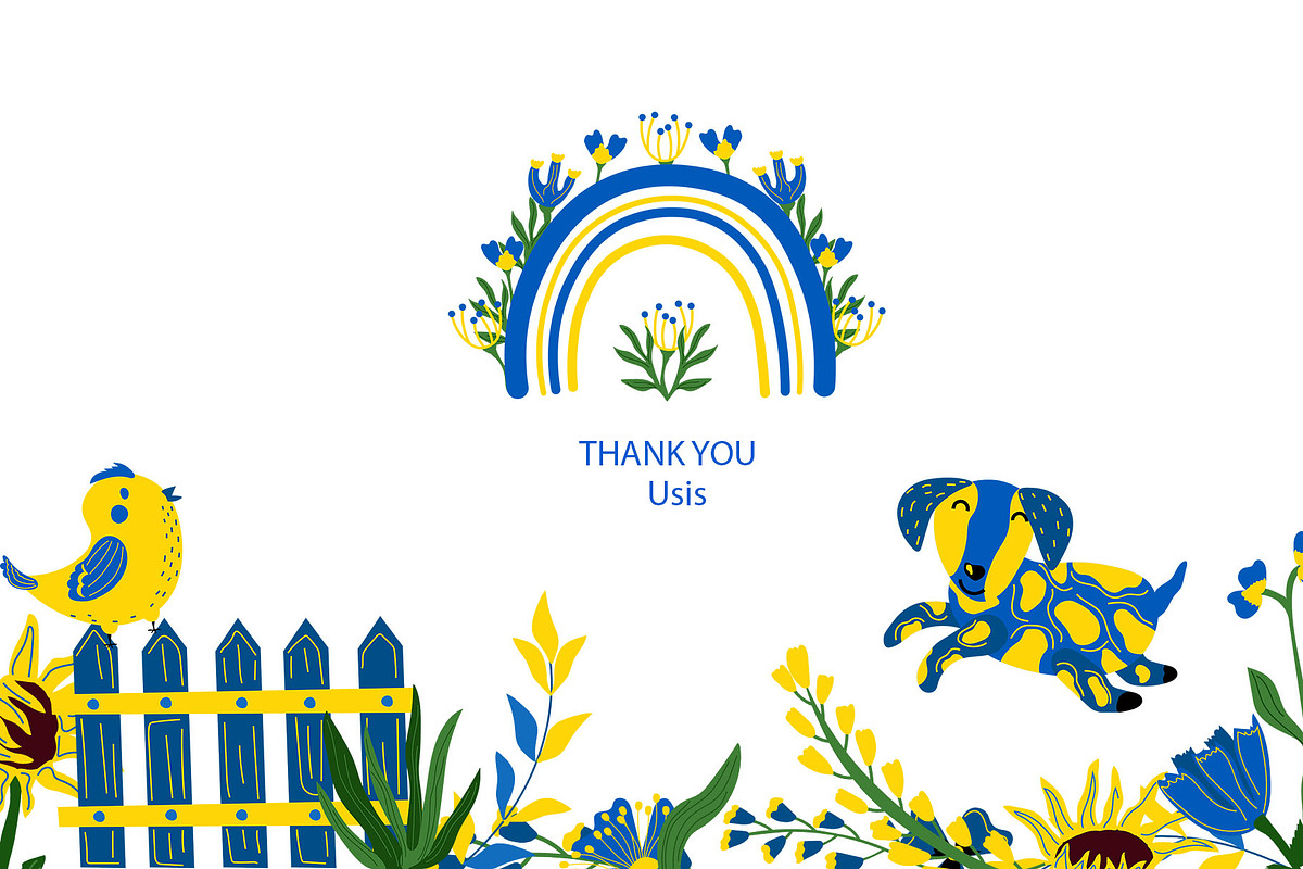 Ukrainian collection, Save Ukraine, an Animal Illustration by Usis (Photo 9 of 9)