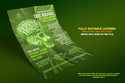 Summer Cannabis Party Flyer Template, a Flyer Template by The Design For Co. (Thumbnail 3 of 4)