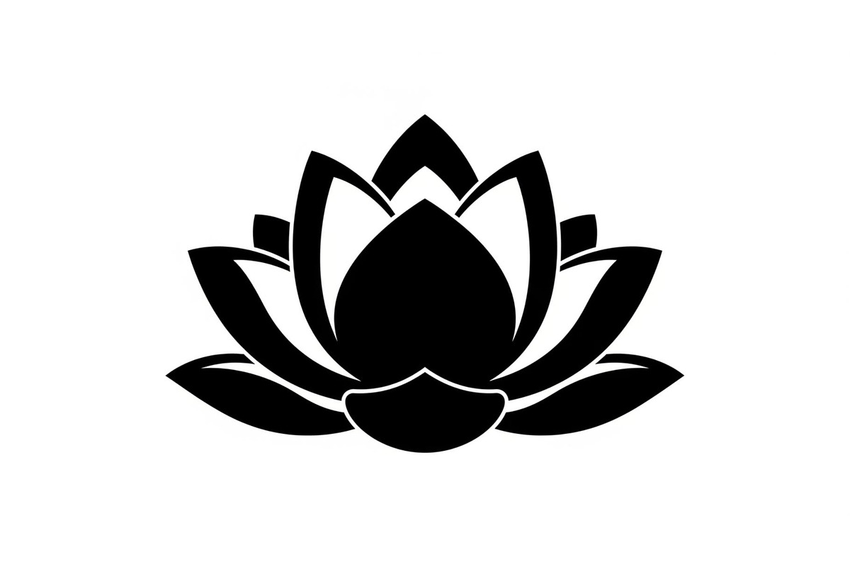 Lotus Flower Vector Icon Bundle, an Illustration by yasushie (Photo 24 of 51)