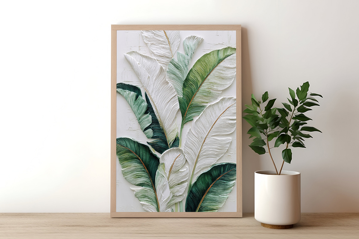 Tropical Leaves Illustration, a Decorative Illustration by Housui Patterns (Photo 5 of 12)