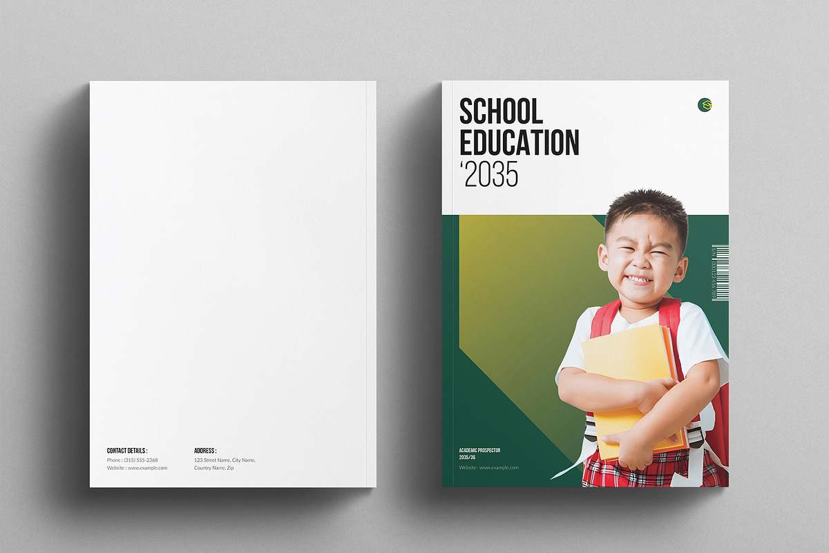 School Education Brochure Template, a Brochure Template by E-Type (Photo 7 of 7)
