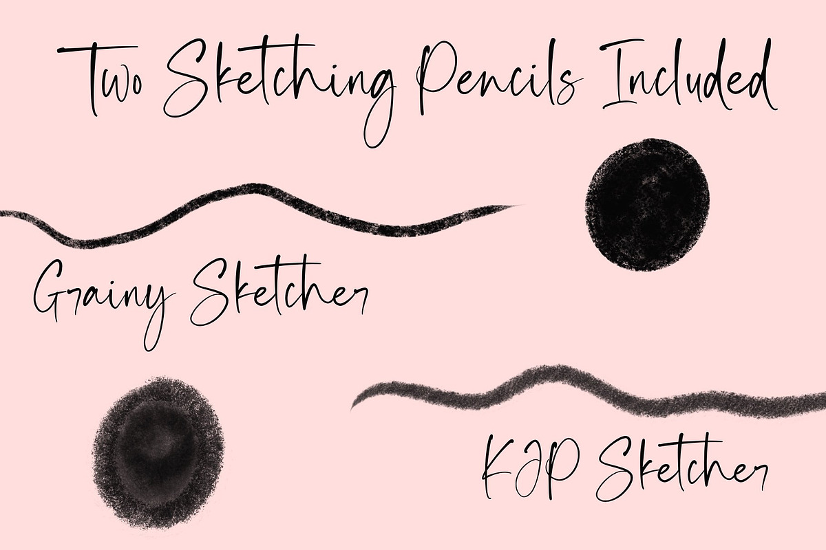 Texture Brush Bundle For Procreate, a Brush Add-On by KJP Designs (Photo 9 of 9)