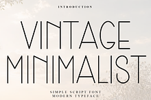 Vintage Minimalist