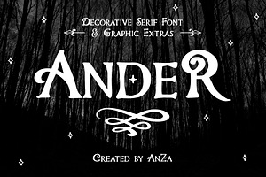 Hand-Drawn Serif Font Family