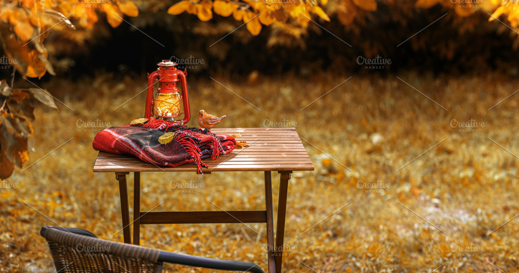 Autumn composition in garden, an Arts & Entertainment Photo by LanaSweet