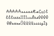 Vintage Paradise Retro Script Font, a Handwritten Font by UICreative (Thumbnail 8 of 13)