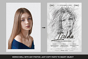 SCRIBBLE Movie Poster Template, a Flyer Template by Bornx Design (Thumbnail 5 of 7)
