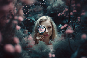 Looking Glass, a Person Photo by k.tay