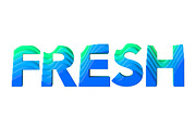 AQUA - OTF colour font, a Handwritten Font by ink drop (Thumbnail 4 of 5)
