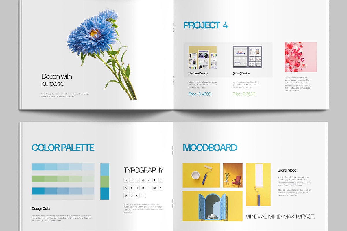 Minimal Portfolio for Designers preview 5