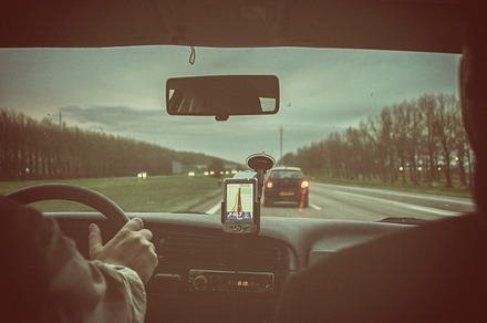 Car Driving On An Empty Road preview 6