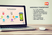 Granada Powerpoint Template, a Presentation Template by DesignCorner (Thumbnail 1 of 5)