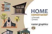 Home constructor, an Object Illustration by kaplaniha (Thumbnail 1 of 6)