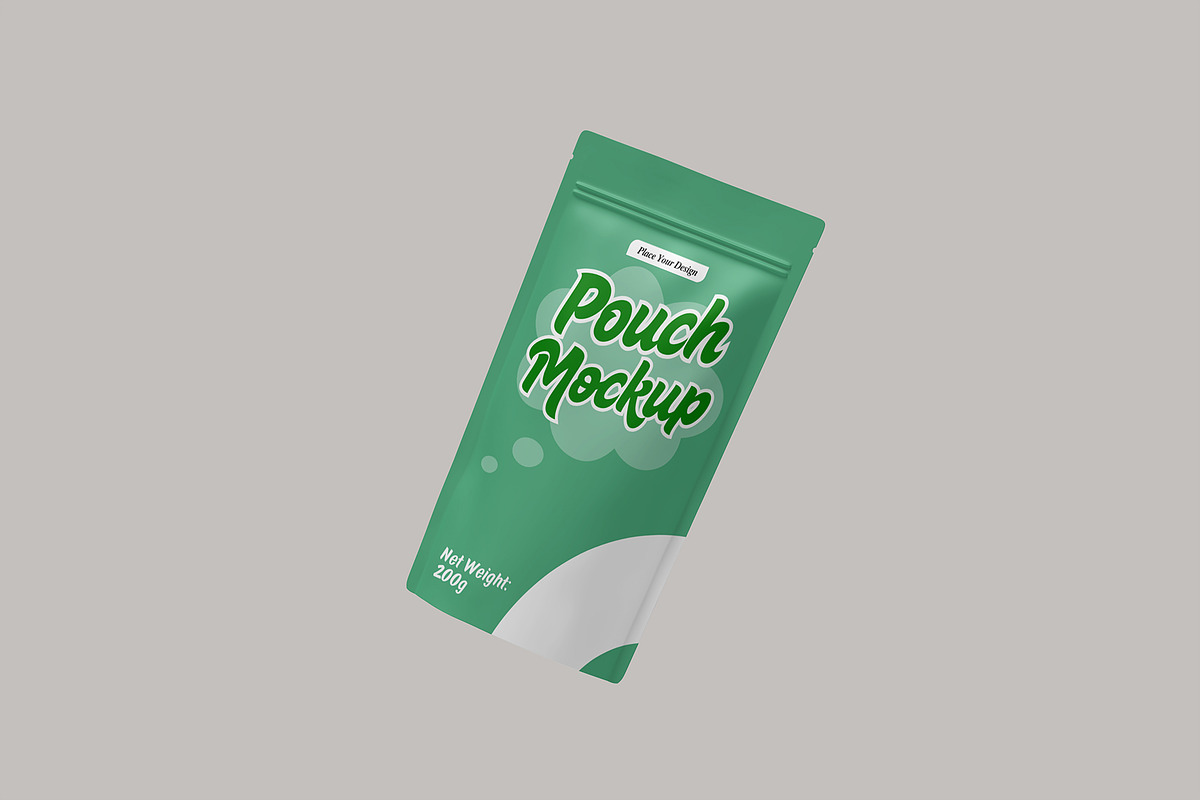 High Quality Pouch Packaging Mockup, a Packaging Mockup by lamorastudio (Photo 5 of 11)