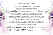 Madison Street Sans, a Sans Serif Font by STUDIOWAYS (Thumbnail 5 of 5)