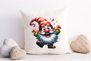 Crazy Funny Gnomes PNG Clipart