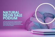 3D NEON PODIUM PRODUCT DISPLAY, a Templates & Theme by Font De Rico (Thumbnail 7 of 9)