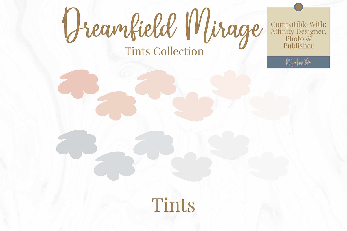 72 Colour Tints for Affinity, a Palette Add-On by May Annella (Photo 7 of 8)