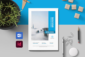 Company Profile Template WORD & INDD