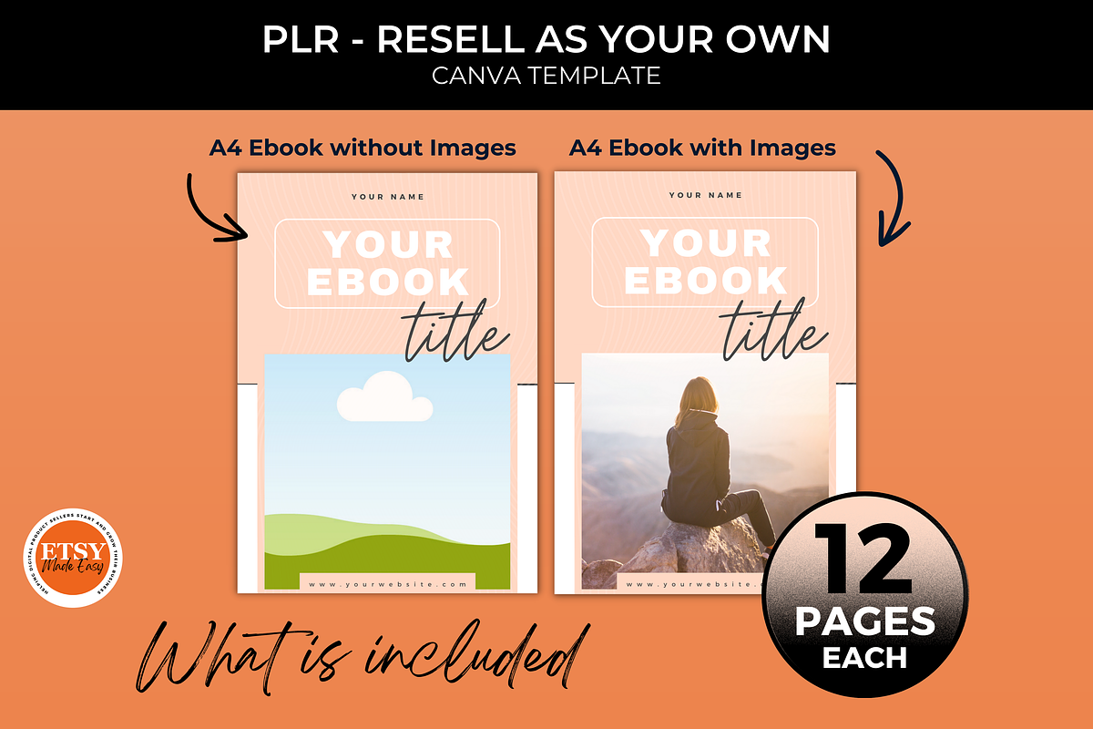 PLR Ebook Canva Template, a Templates & Theme by Jennifer Magri Templates (Photo 6 of 9)