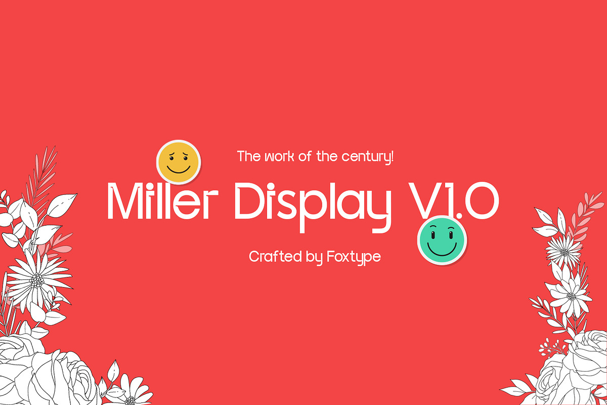 Miller Font Free Downloadv - UIFreebies