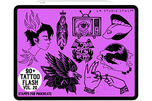 Tattoo Flash Vol. 20 - Stamp Set