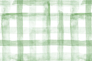Watercolour plaid in light green, a Pattern Graphic by Anya-D (Thumbnail 1 of 5)