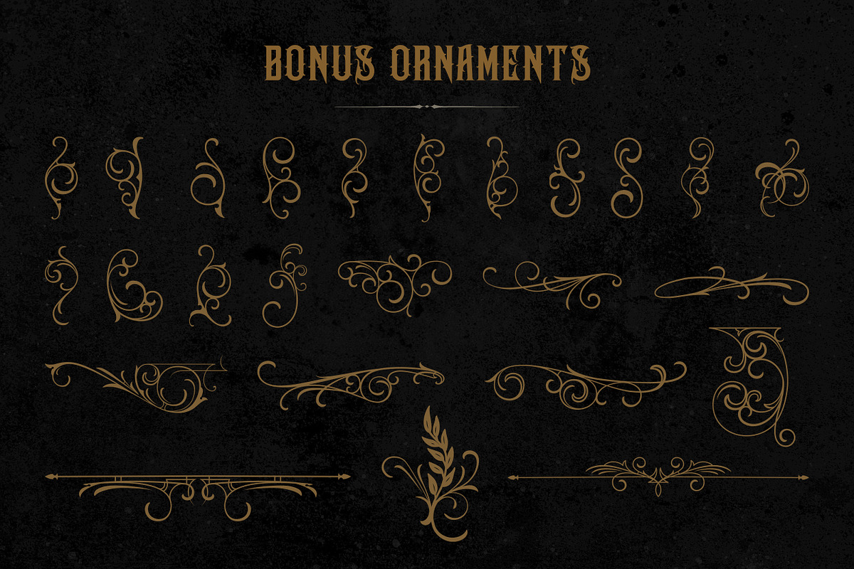 Heretic Blackletter Font Family, a Blackletter Font by StockMamba (Photo 12 of 13)