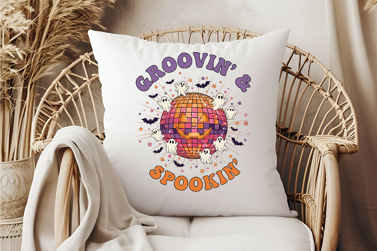 Halloween Groovy PNG Sublimation, an Illustration by DreamCafeArt (Photo 5 of 7)