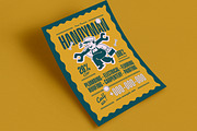 Retro Handyman Service Flyer, a Flyer Template by Guuver (Thumbnail 2 of 3)