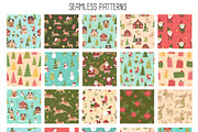 Holiday Santa Village Illustrations, a Background Graphic by CreativeChristiana (Thumbnail 11 of 15)