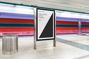 Subway Poster Mockup Bundle Metro, an Advertising Mockup by FoundImages (Thumbnail 58 of 61)