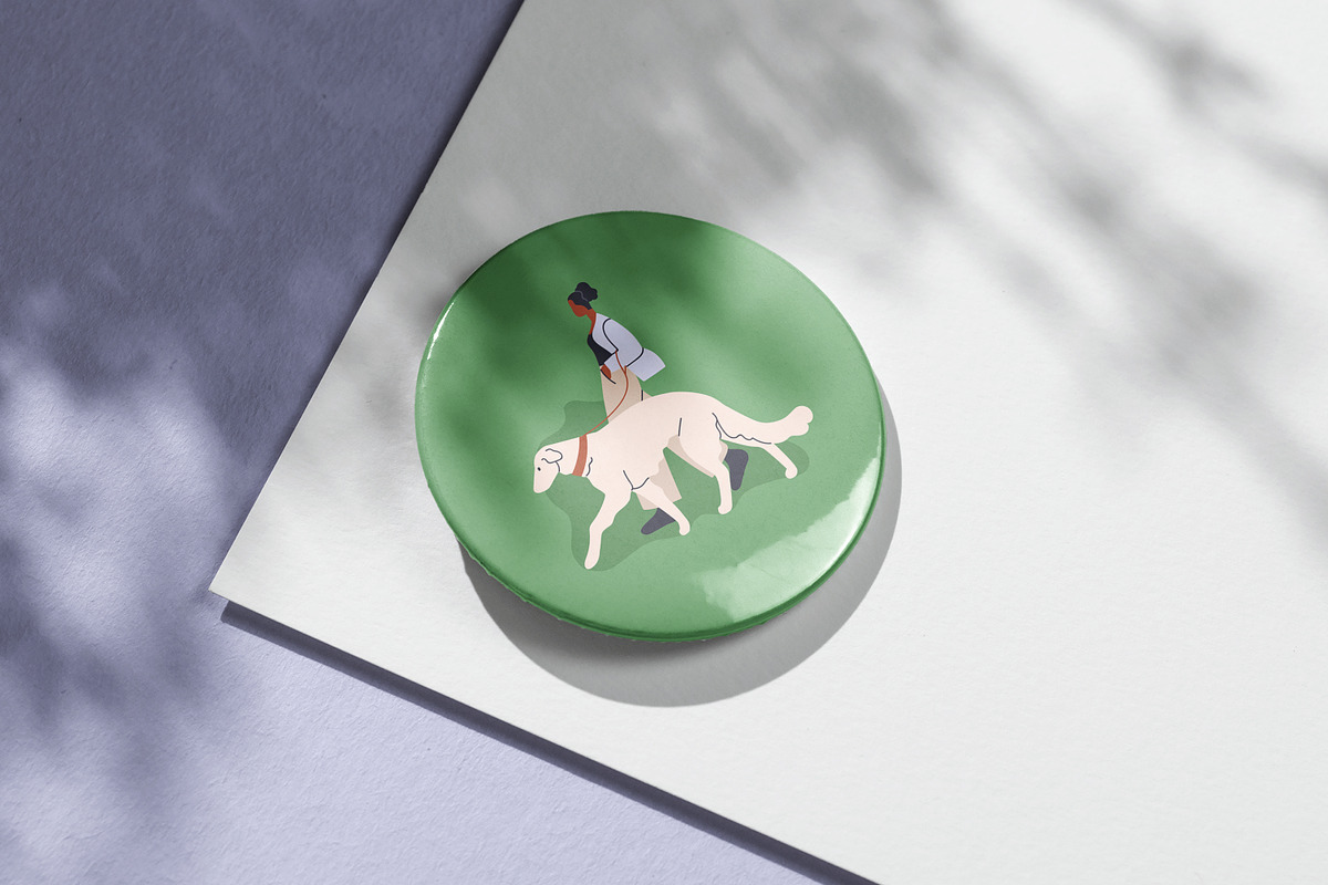 Pet owners set + Dog Day templates, an Animal Illustration by Good Studio (Photo 5 of 7)