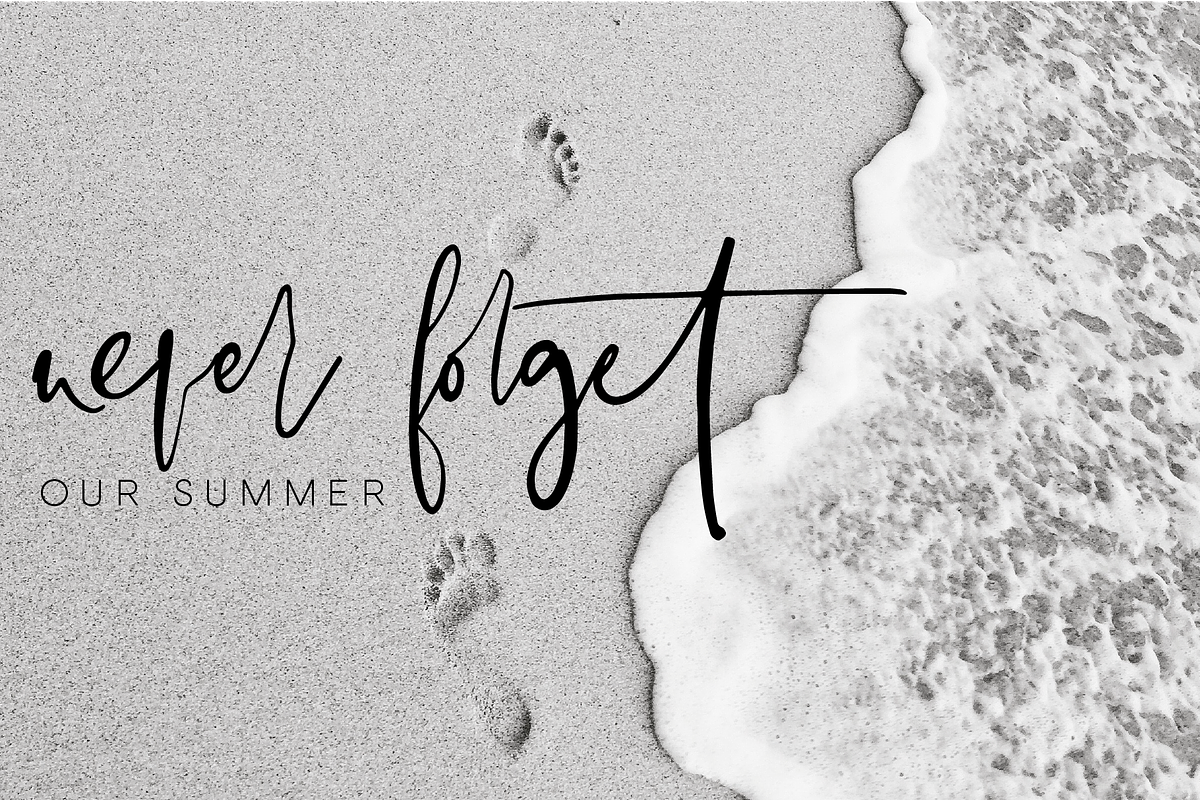 Palm Beach | Casual Script Font preview 6