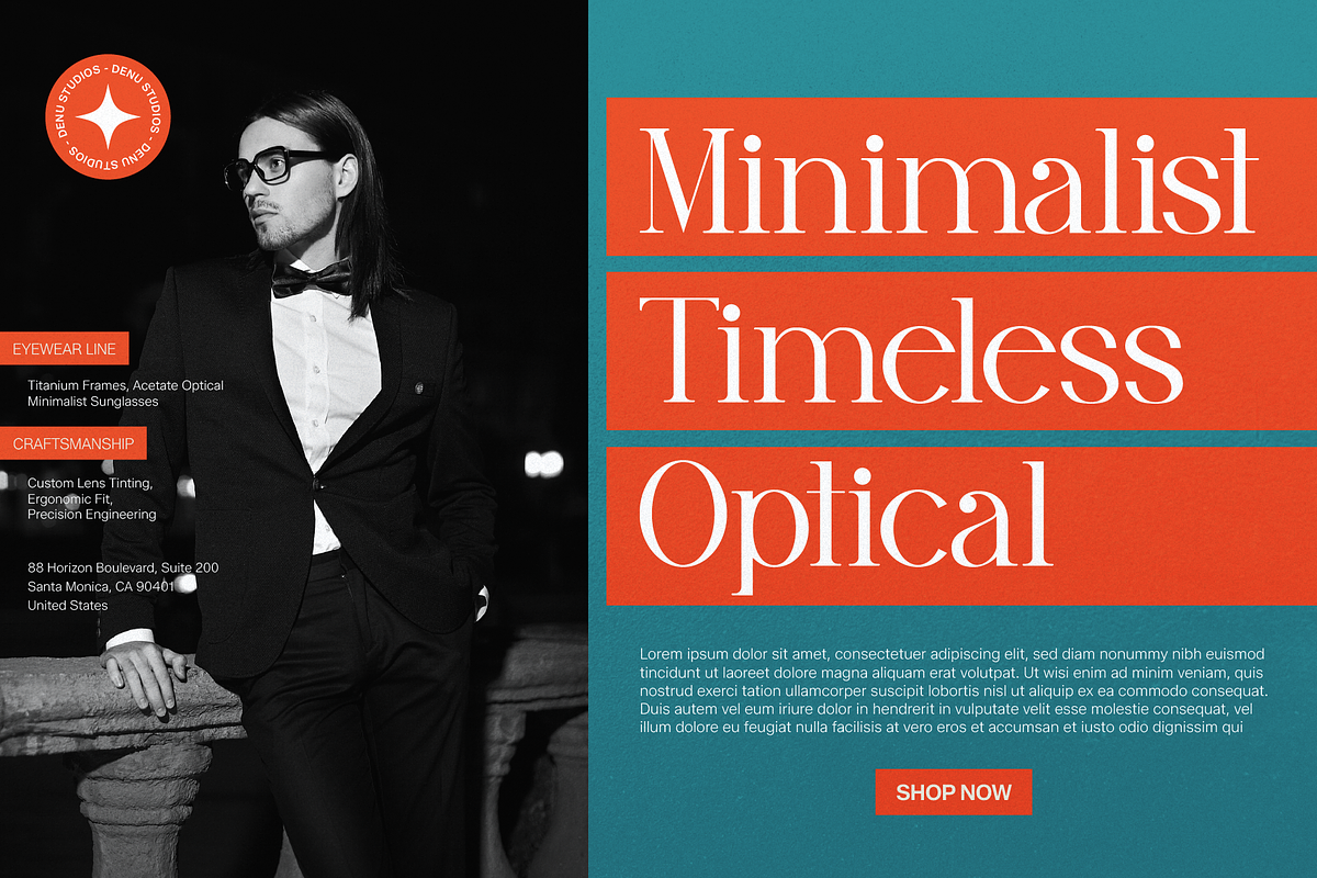 Lyodia Lover | Modern Display Serif, a Serif Font by Denustudios (Photo 5 of 11)