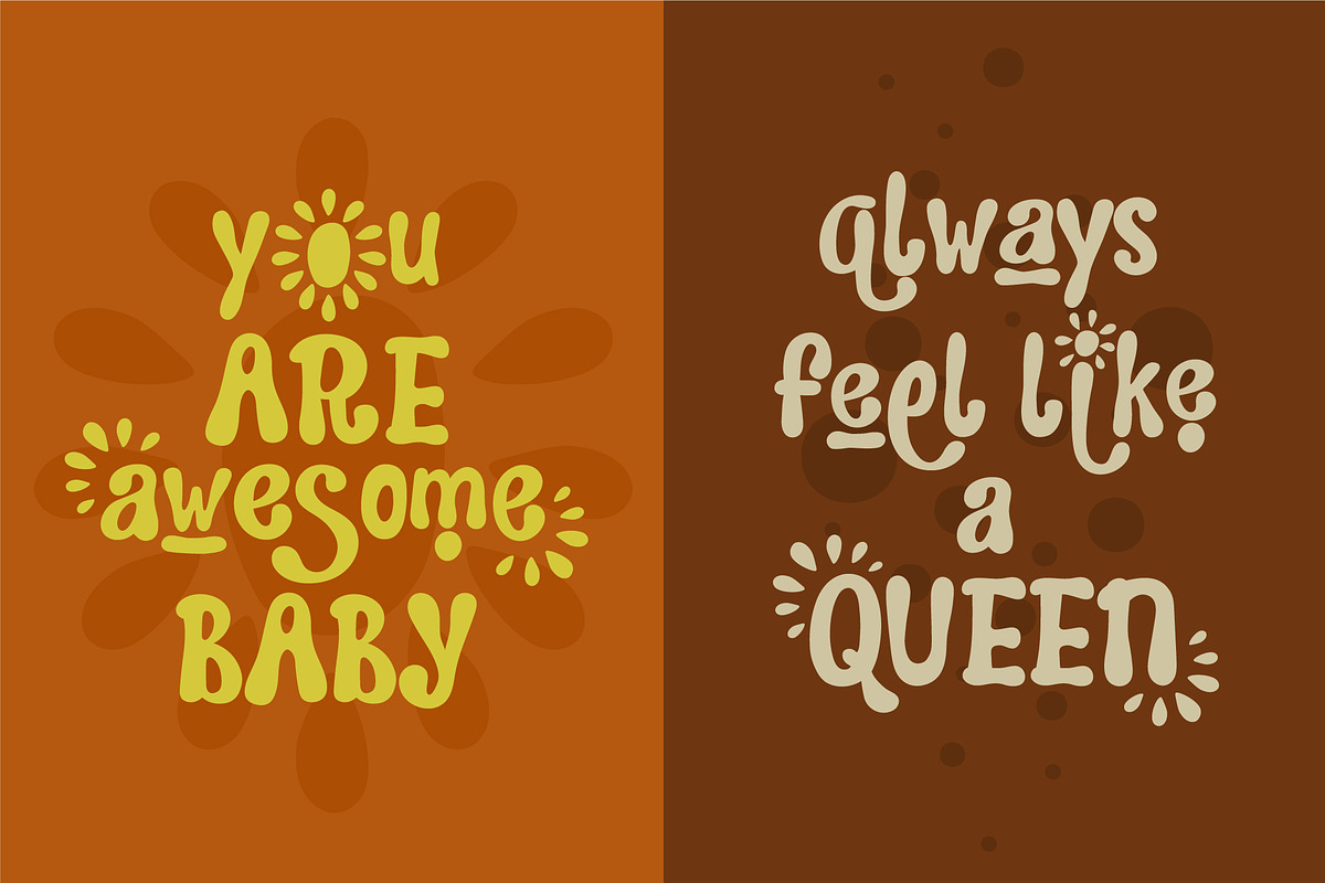 Vegan playful font, a Script Font by Anna Zakharchenko (Photo 10 of 19)