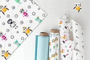 Cute robots clipart, an Object Illustration by YuNa (Thumbnail 6 of 7)