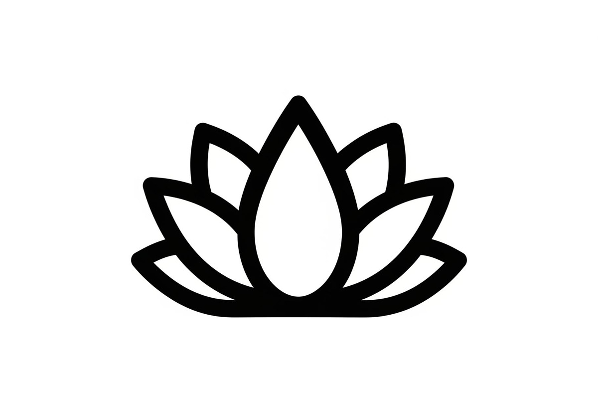 Lotus Flower Silhouette Vector Bundl, an Illustration by Creativeshirt (Photo 44 of 51)