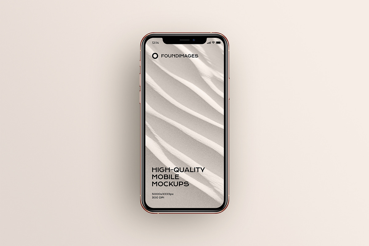 72 iphone device mockup bundle, an iPhone Mockup by FoundImages (Photo 41 of 84)