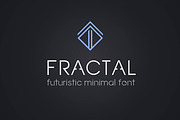 Fractal. Futuristic OTF font, a Sans Serif Font by Fractal fonts & graphics (Thumbnail 1 of 5)