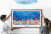 Coral Reef. Watercolor Set, an Illustration by Tata Pilip (Thumbnail 8 of 16)