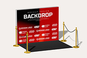 Backdrop Mockup, an Advertising Mockup by Unerispace (Thumbnail 4 of 5)