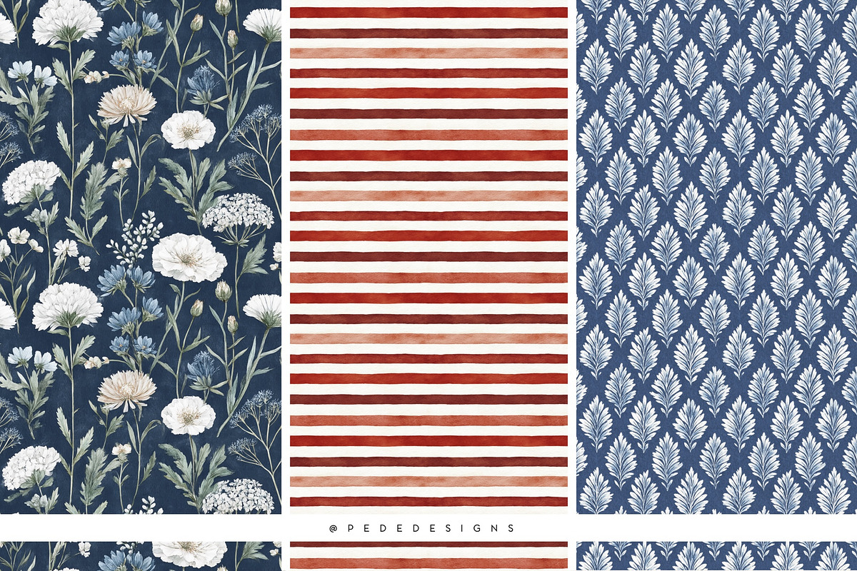 Nautical Chic Collection, a Decorative Illustration by PeDe Designs (Photo 24 of 29)