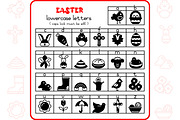 Easter Icons - Dingbat Font, a Symbol Font by WADLEN (Thumbnail 3 of 7)
