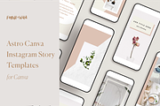 Astro Canva Instagram Story Template, a Social Media Template by Forth and Wild (Thumbnail 1 of 9)